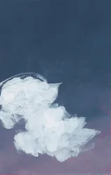 Nuages nocturnes indigo