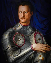 Italien : Portrait de Cosimo I de