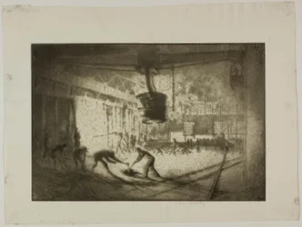 Chicago - Four à sole ouverte, Illinois Steel Co.