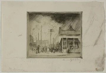 Chicago - Le coin, 57e rue et Stony Island Avenue