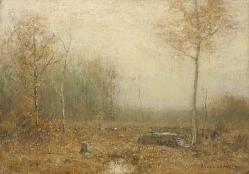 Une scène de novembre, c. 1895