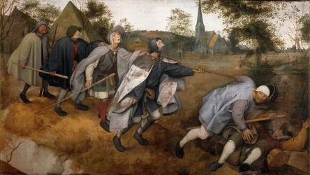 Les Aveugles guidant les aveugles, 1568