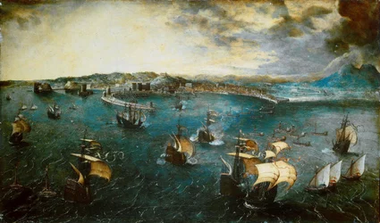 Vue de la baie de Naples, vers 1550-1565