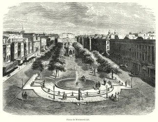 Place Mohammed Ali, Alexandrie, Égypte