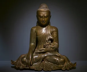 Maravijaya Buddha. Birmanie