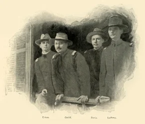 Diplômés de 98, guerre hispano-américaine, juin 1898, 1899