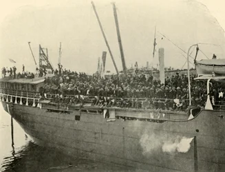 Matteawan Docking, après-midi du 9 juin, guerre hispano-américaine, 1898, 1899