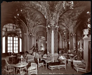 La salle de thé à l