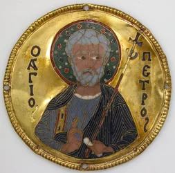 Médaillon avec Saint Pierre d