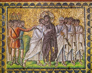Le Christ entouré d