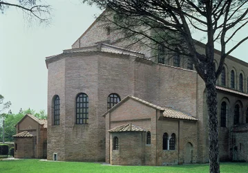 Façade arrière de la basilique, 536 après J.-C.