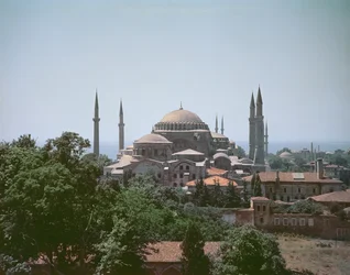 Vue de Sainte-Sophie, construite en 537 après J.-C.