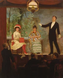 Le Café Chantant, 1889