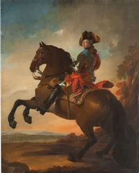 Frédéric V à cheval