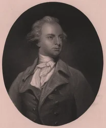 Portrait de Sir Abraham Hume, Second Baronet (1749-1838), gravure par G Stodard d