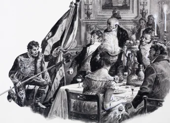 Le règne triste et désolé de George IV, extrait de "A Pageant of Kings" (Un spectacle de rois)