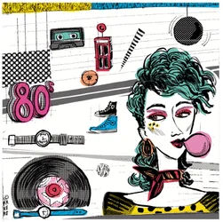 STYLE DES ANNÉES 80