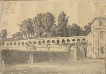 Casino del Muro Torto dans les jardins de la Villa Borghese, Rome