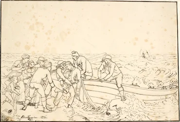 Les pêcheurs de Hornbæk