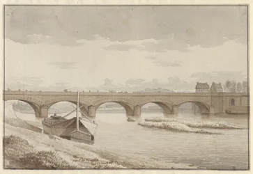 Pont de la Seine à Neuilly, Paris, 13 mai 1812
