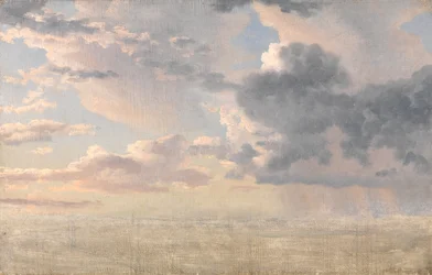 Étude de nuages au-dessus du détroit
