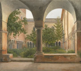 Les Cloîtres de San Lorenzo fuori le mura à Rome