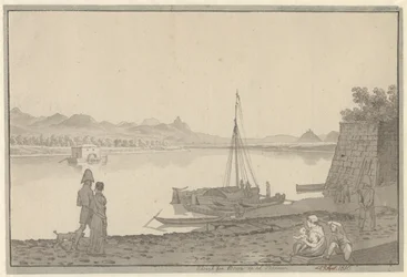 Vue de Bonn sur le Rhin