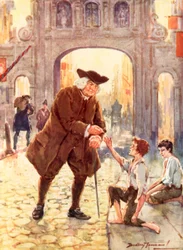 Le grand Dr. Johnson et son humble ami