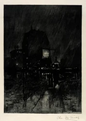 Nuit pluvieuse, Madison Square