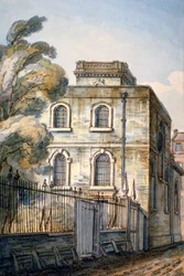 Église de All Hallows the Great, Upper Thames Street, Londres, 1813