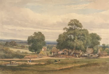 Emerey Down près de Lyndhurst, New Forest, Hants