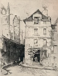 Près de Saint-Étienne-du-Mont, 1915