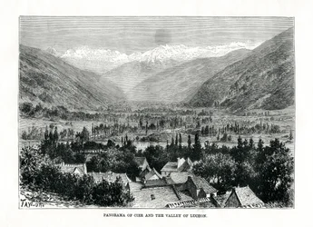 Cier et la vallée de Bagnères-de-Luchon, France, vers 1879
