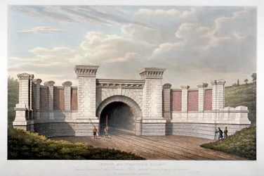 Tunnel de Primrose Hill du chemin de fer de Londres et Birmingham, 1837