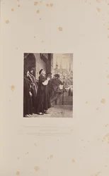Martyre de L. Saunders, par C.W. Cope, R.A.