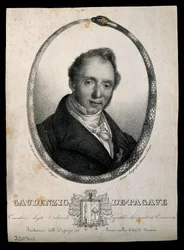 Gaudenzio de Pagave. Lithographie de C. Gandolfi.
