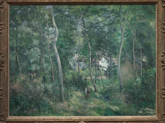 Bord de la forêt près de L