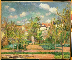 Jardin, vers 1876