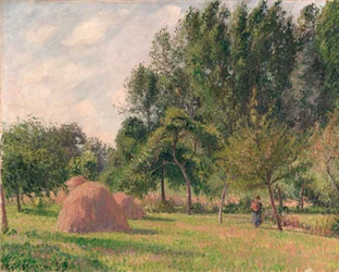 Meules de foin, matin, Éragny, 1899