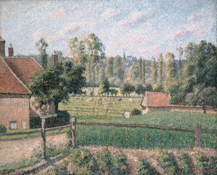 Prairie à Éragny, 1889