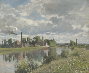 La rivière Oise près de Pontoise, 1873