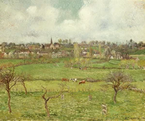 Vue de Bazincourt, 1884