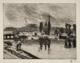 Vue de Rouen