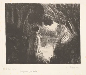 Baigneur, Soir, 1897