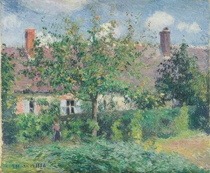 Ferme à Éragny. 1884