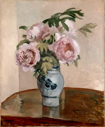 Bouquet de pivoines roses