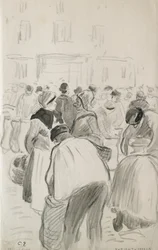 Étude compositionnelle du marché à Pontoise