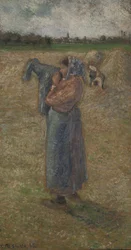 Femme aux champs, 1882