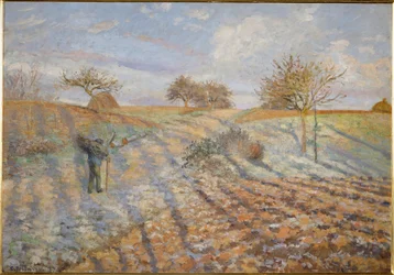 Gelee blanche (huile sur toile)