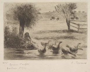 La fille aux oies